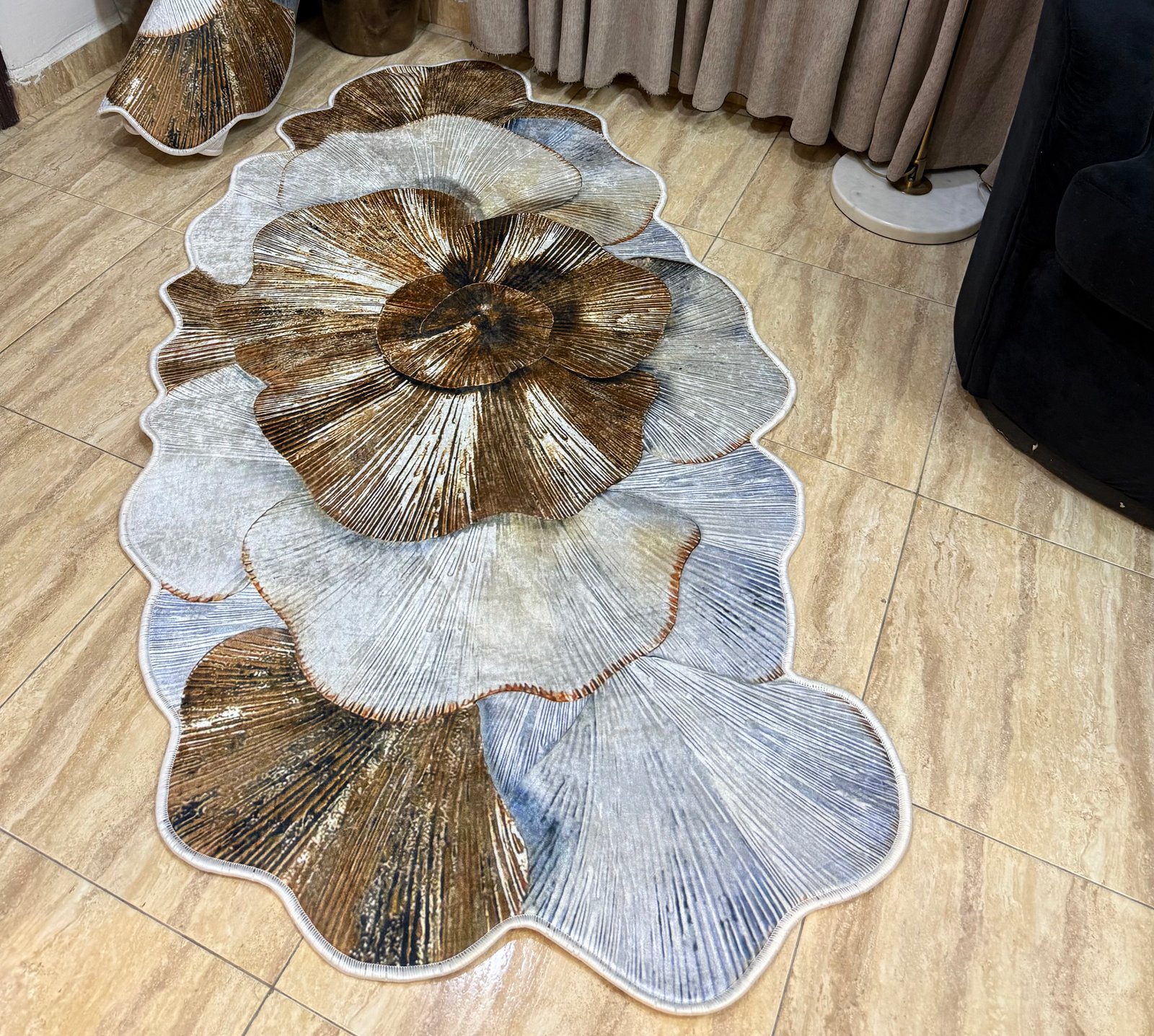 Bronze Bloom Rug