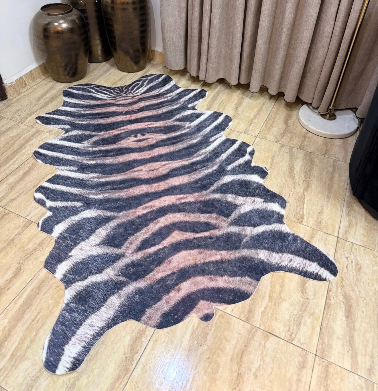 Zebra Luxe Rug