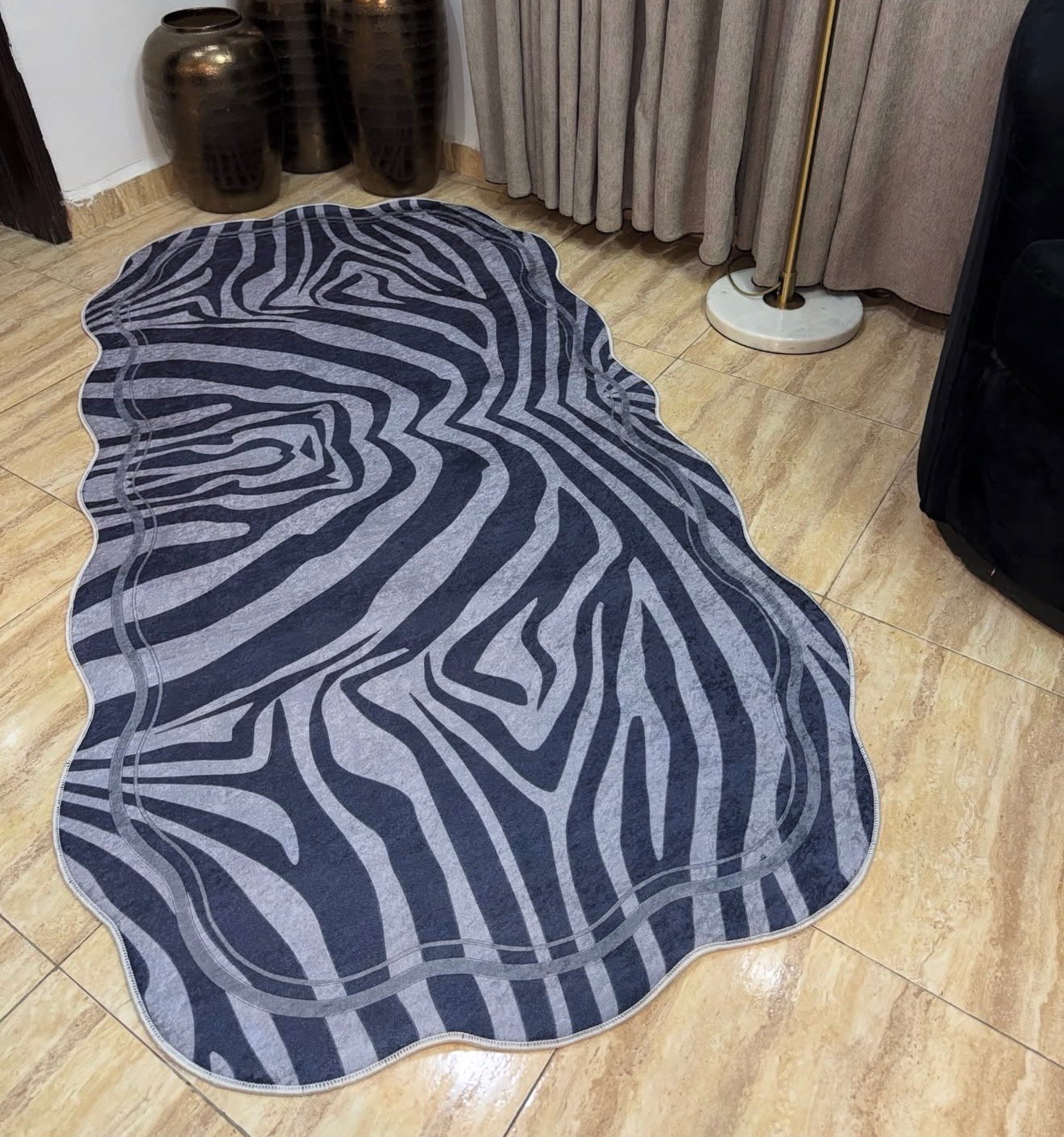 Shadow Zebra Rug
