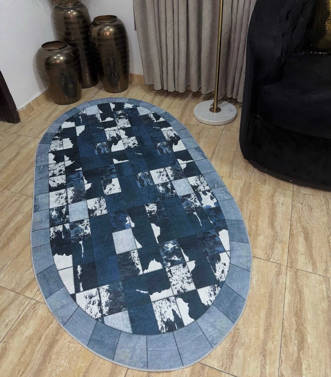 Midnight Mosaic Rug