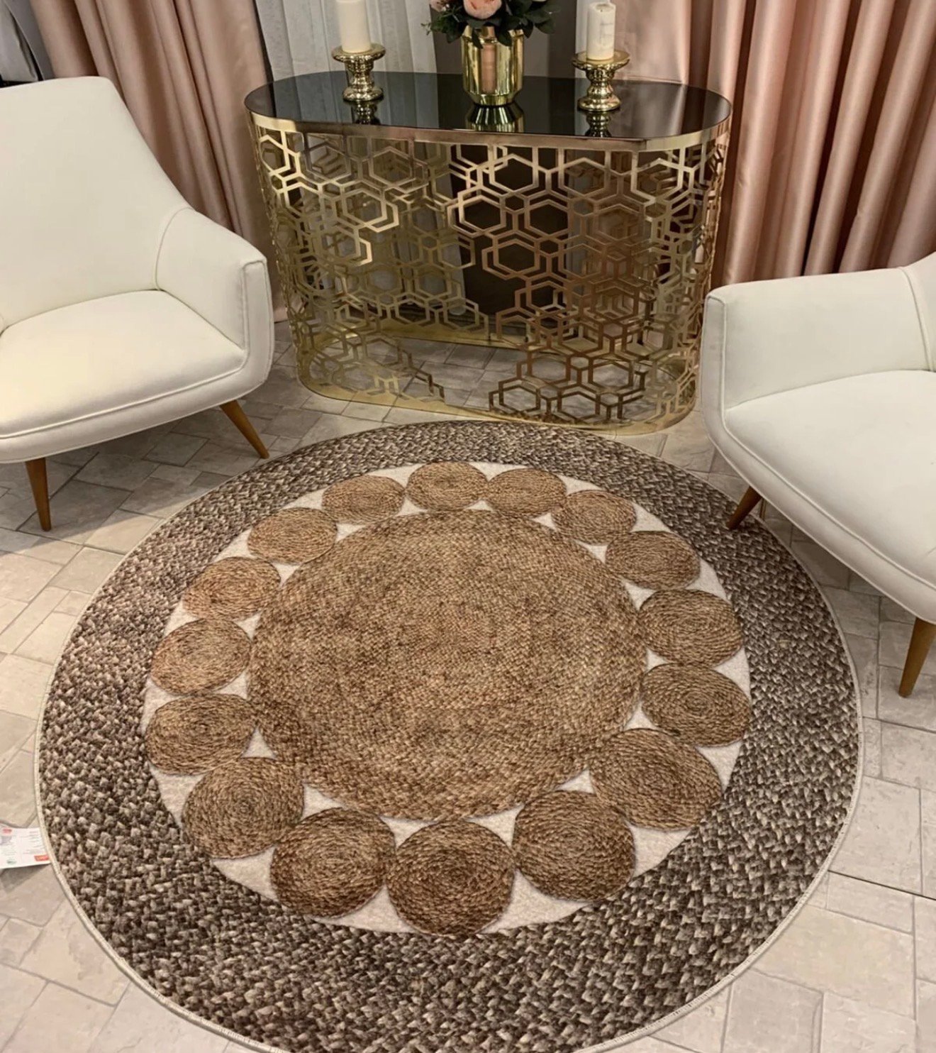 Sahara Luxe Round Rug